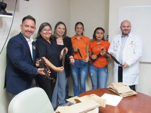 Estudiantes de la UAT refuerzan campa&ntilde;a para elaborar pelucas oncol&oacute;gicas