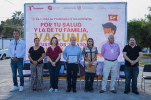 Activan autoridades estatales y municipales Semana Nacional de Vacunaci&oacute;n Antirr&aacute;bica Canina y Felina