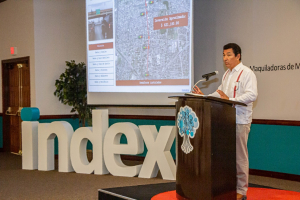 Expone Alcalde Mario L&oacute;pez ante socios de INDEX proyectos que plantear&aacute; a Gobernador Electo