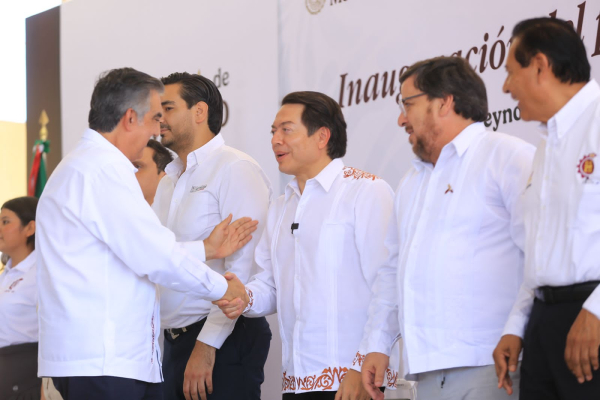 Apoyos sin precedentes en educaci&oacute;n recibe Tamaulipas, destacan Am&eacute;rico Villarreal y Mario Delgado