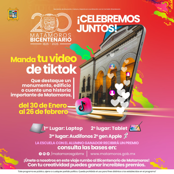 Concurso sube tu TikTok