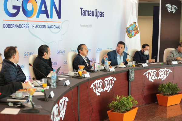 GOAN acuerda en Tamaulipas acciones para la vacunaci&oacute;n anti-Covid19