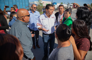 Por intervenci&oacute;n de Gobierno de Matamoros, madres de familia levantan bloqueo en carretera de entrada a la ciudad
