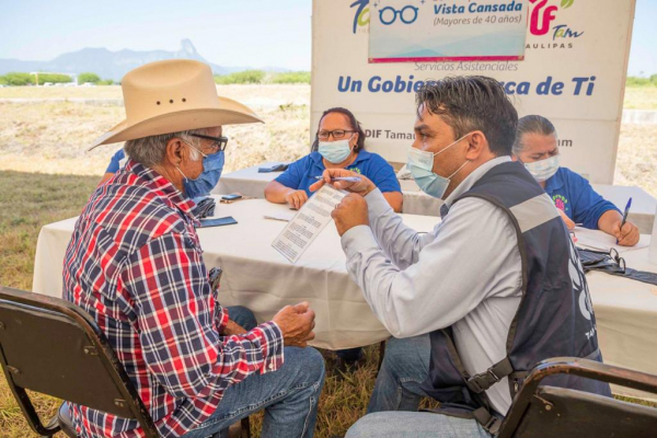 Gobierno del Estado y DIF Estatal contin&uacute;an acercando servicios institucionales de forma gratuita a familias de Tamaulipas