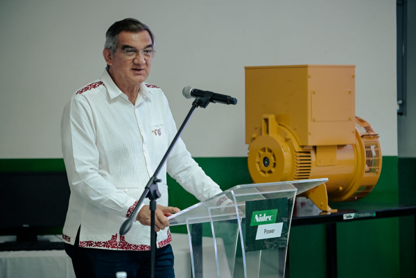 Gobernador y NIDEC anuncian inversi&oacute;n de 23 millones de d&oacute;lares en Reynosa