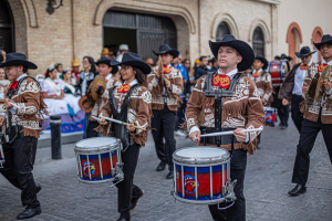 Organizan desfile Internacional y saludo binacional  en el marco de las fiestas mexicanas 2024