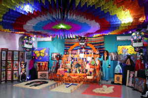 Dedican monumental altar de muertos al &iacute;dolo de las multitudes, Rigo Tovar