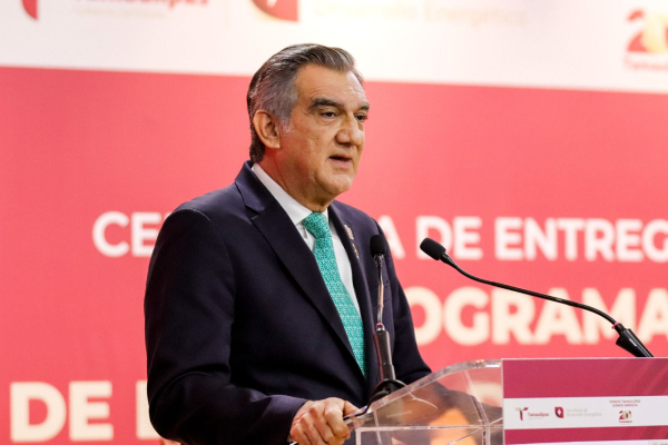 Reconocimiento mundial a Tamaulipas por su programa de energ&iacute;a
