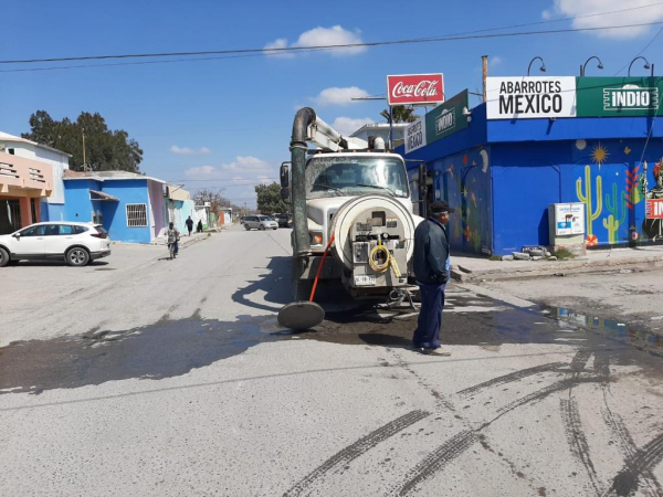 Desazolva JAD l&iacute;neas de drenaje sanitario