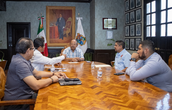 Preparan autoridades e iniciativa  privada Simulacro Binacional 2024