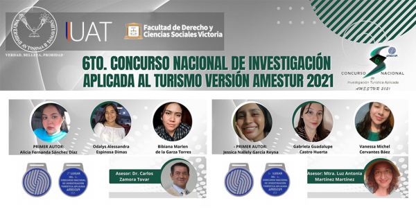 Destaca UAT en concurso nacional  de investigaci&oacute;n en turismo